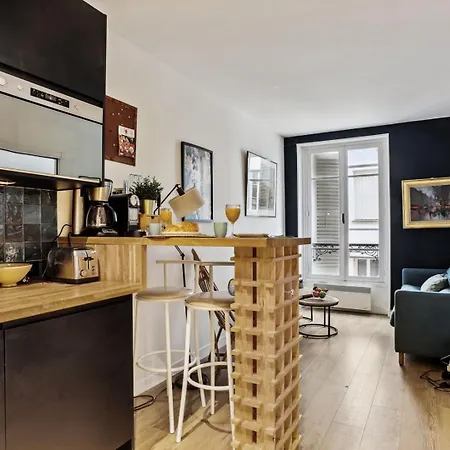 Bnbnook - Elegant 1br By Eiffel Tower & Landmarks Apartamento París